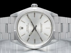 Rolex Oyster Perpetual 34 Argento Oyster 1002 Silver Lining 